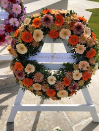 2020 Memorial Day Flanders Cemetery Beligium 91st wreath